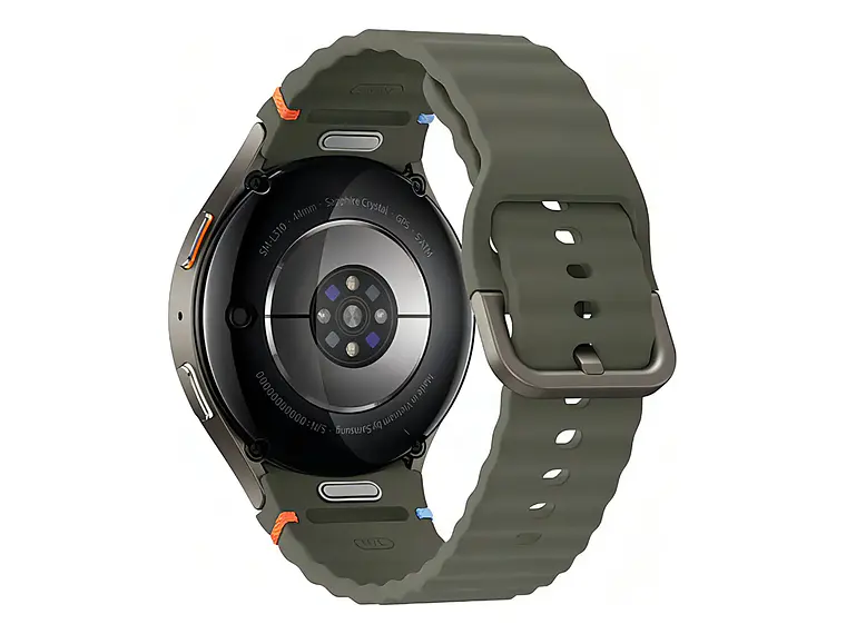 Samsung Galaxy Watch Watch 7 44mm Display de 1.47 con Correa de FKM Color Khaki 2