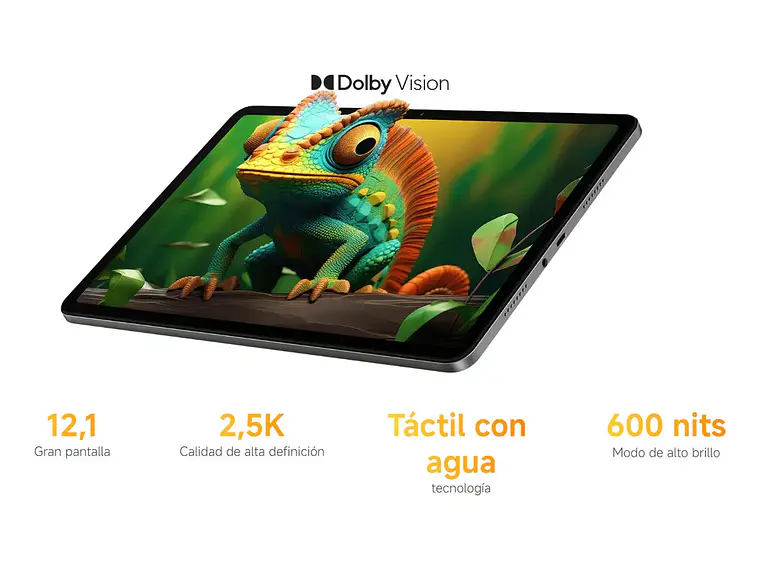 Tablet Xiaomi Redmi Pad 2 Pro 12.1 6gb Ram 128gb Memoria Pantalla 2.5k 120hz Hyperos 2 Color Gris Oscuro 3
