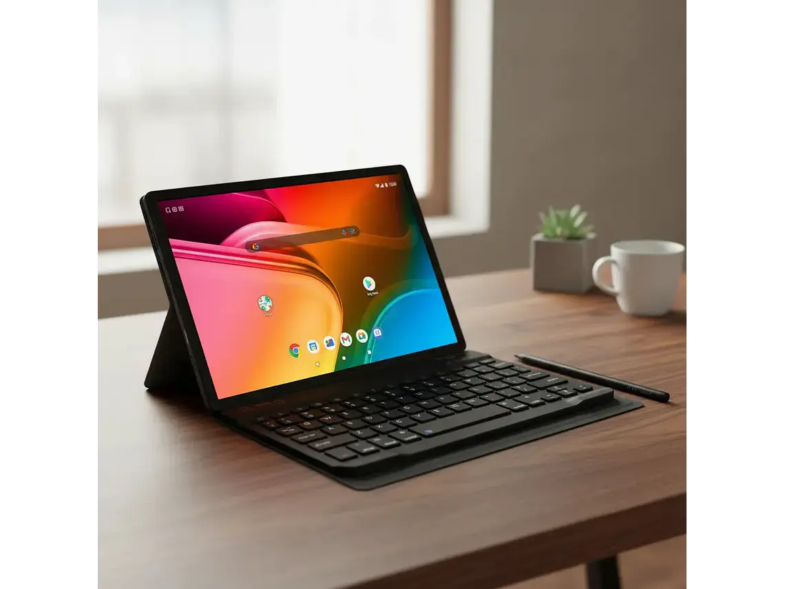 Tablet Studio Suite Pro 12″ Mlab 8 Gb Ram Memoria 128 Gb Android 16 8000 mAh Teclado Lápiz Touch Funda Soporte Películas Estudio Y Mas 2