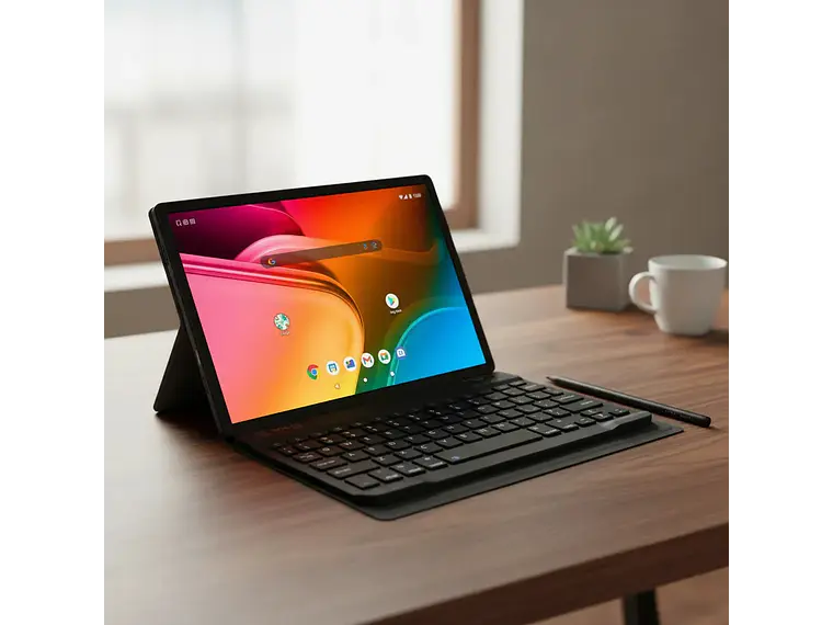 Tablet Studio Suite Pro 12″ Mlab 8 Gb Ram Memoria 128 Gb Android 16 8000 mAh Teclado Lápiz Touch Funda Soporte Películas Estudio Y Mas 2