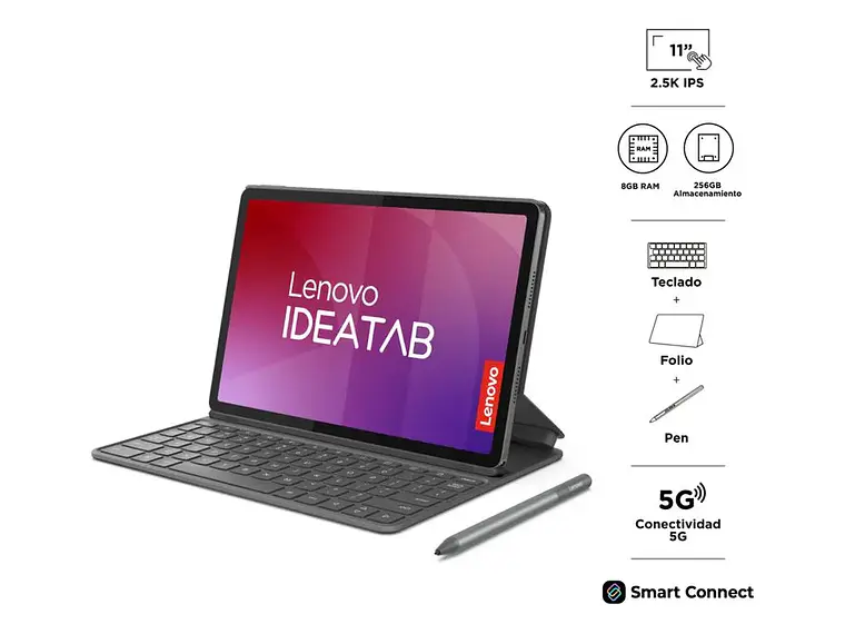 Lenovo Tablet Ideatab 8gb Ram 256gb Ssd Mediatek D6300 11'' 1