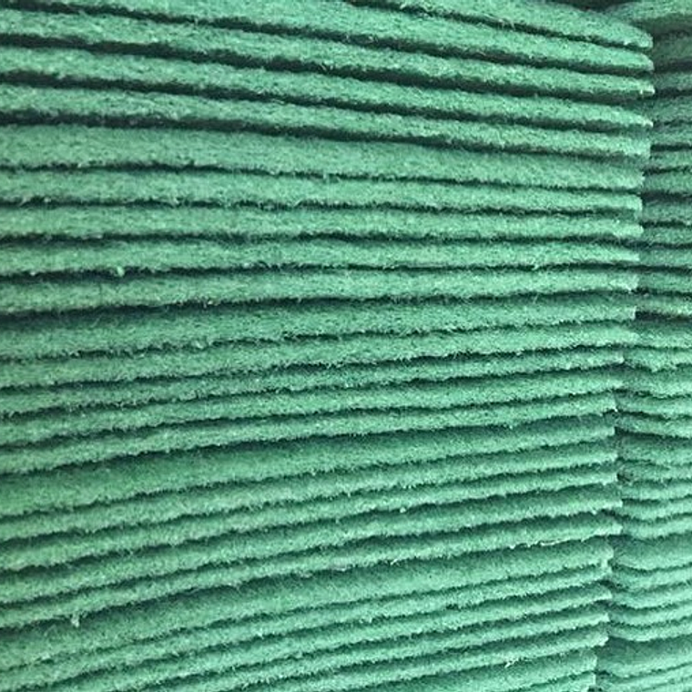 10 Fibra Abrasiva Verde 10x12 cm. 2