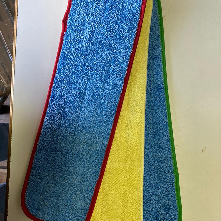 Mopa Seca Húmeda Microfibra 14x54 cm Colores 3