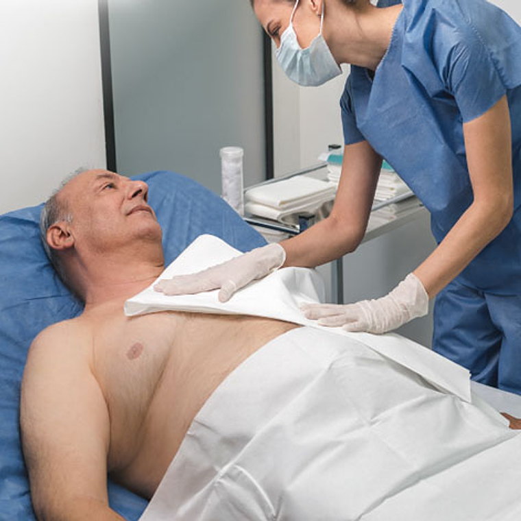 Toallas Desechables para Camilla 100x140cm ( Spunlace ) 3