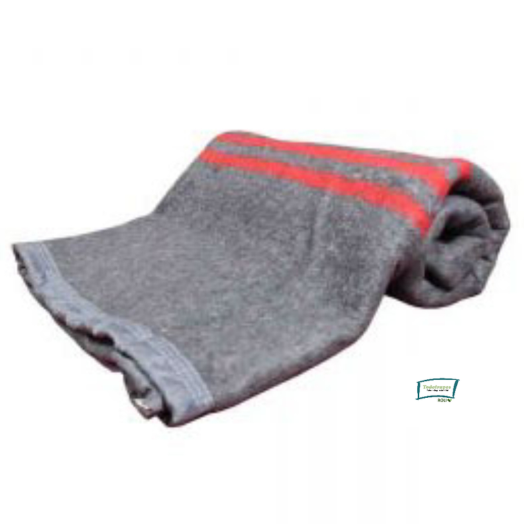 .FRAZADA ECONOMICA GRIS 1 PLAZA 1.40 x 2 MT. 1