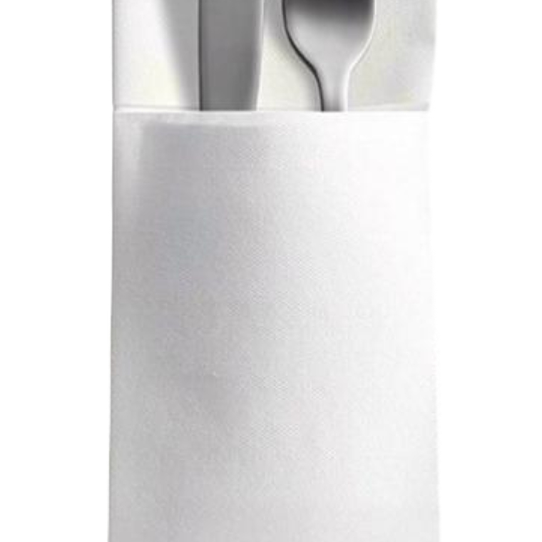 500 Servilletas Airlaid  Blanca 40x40 cm. 2