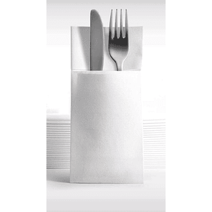 500 Servilletas Airlaid  Blanca 40x40 cm.