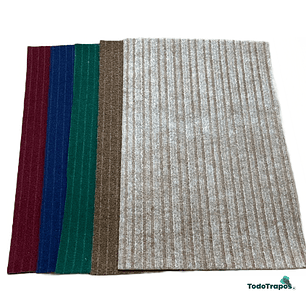 Alfombra de Pasillo contratapa Goma ancho hasta 2 Mts.