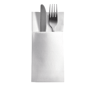 1.000 Servilletas Airlaid  Blanca 40x40 cm.- 