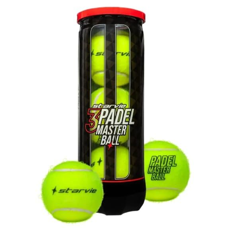 Tarro Pelotas de Padel Starvie Master Ball (Tarro 3 Unidades) 1