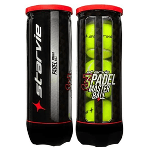 Tarro Pelotas de Padel Starvie Master Ball (Tarro 3 Unidades)