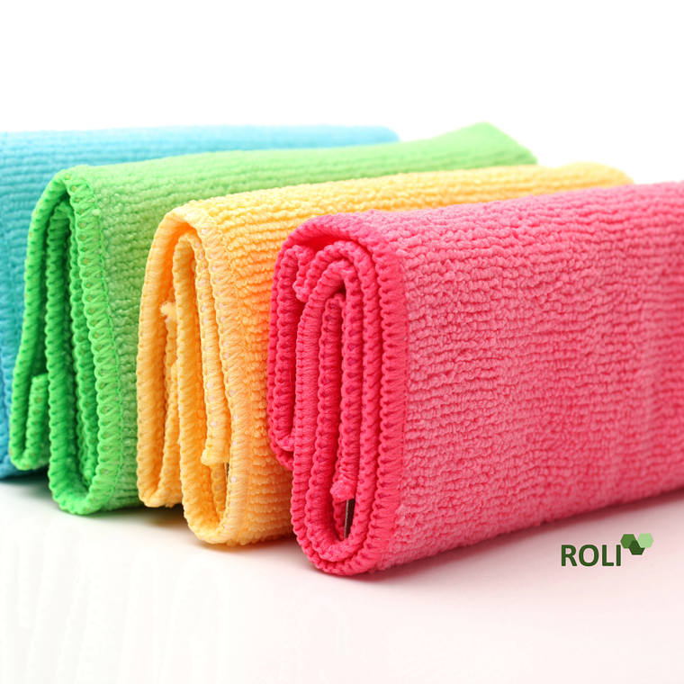  Pack 25 Paños Microfibra 40x40 cm. 5 Colores 2