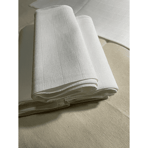 Pañal Algodón Blanco 70 x 70 cm