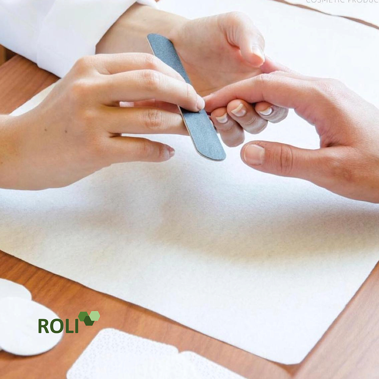 100 Toallas Desechables Manicure 20 x 30 cm Spunlace 1