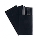 1.000 Servilletas Airlaid  Negra 40x40 cm.-  - Miniatura 1