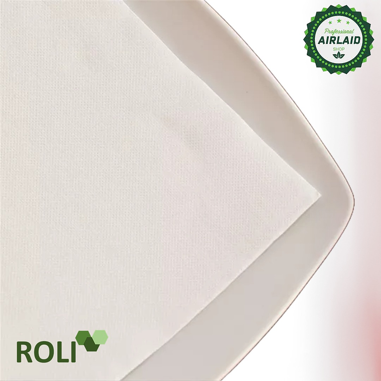 1.000 Servilletas Airlaid Blanca 33x33 cm. 4