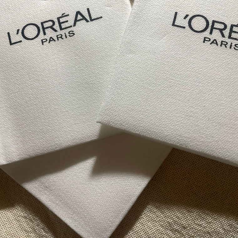 1.000 Servilletas Airlaid Blanca  Impresa 33x33 cm 1