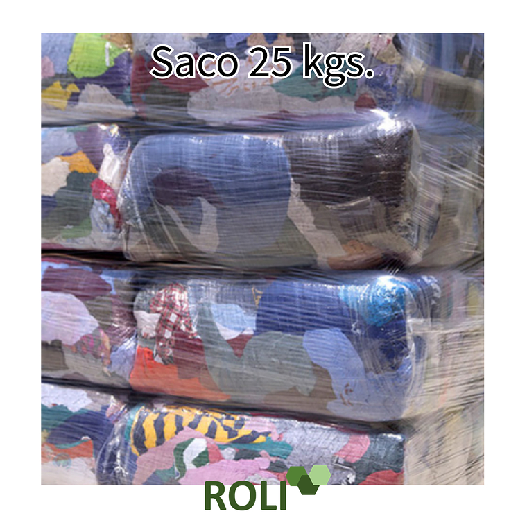 Paños de  Algodón   Color 1 Kg Precio al comprar 250 Kg. 3