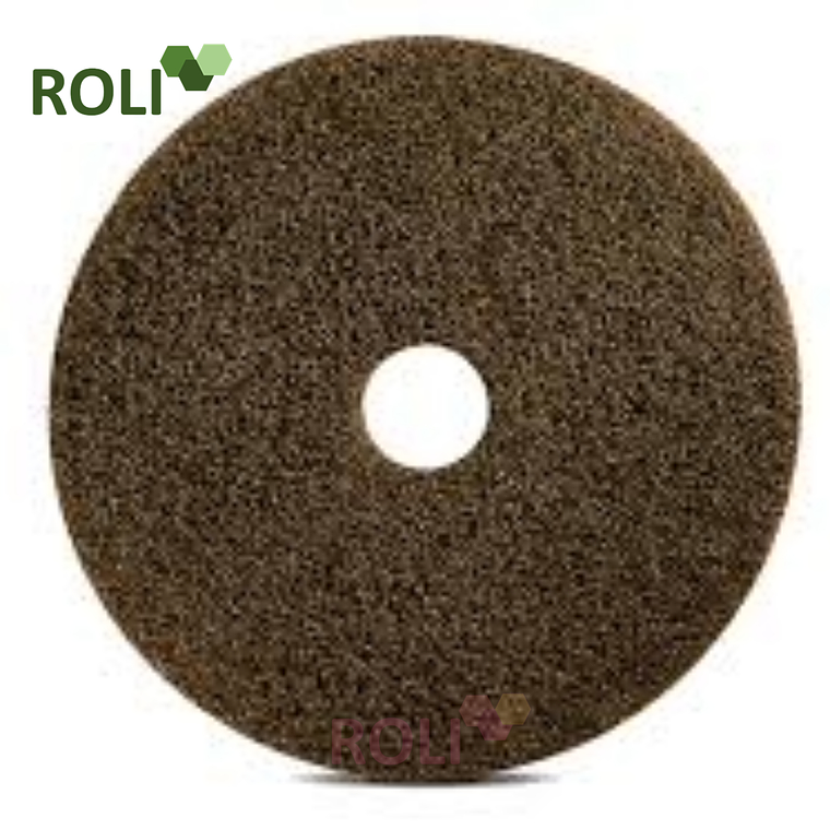 Disco Pad Abrasivo Circular 17 pulgadas Cafe  1