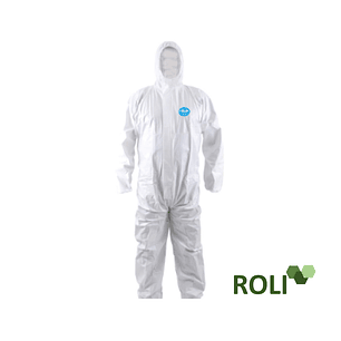 BUZO DESECHABLE CUBRE CIERRE STEELGEN PLUS + ISP BLANCO