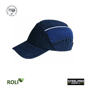 GORRA DE GOLPES CASCO STEELPRO AZUL