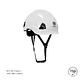 CASCO YAKO STEELPRO BLANCO - Miniatura 2