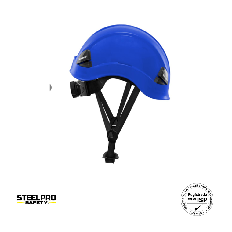 CASCO YAKO STEELPRO AZUL 3