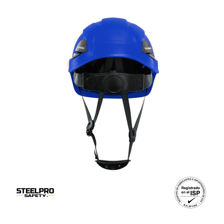 CASCO YAKO STEELPRO AZUL 4