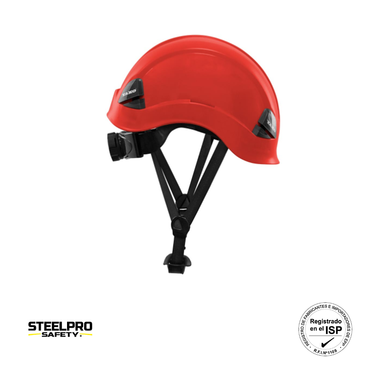 CASCO YAKO STEELPRO ROJO 2