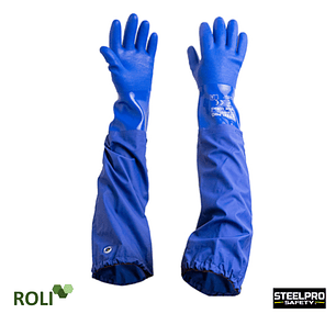 GUANTE BLUE LONG CUFF