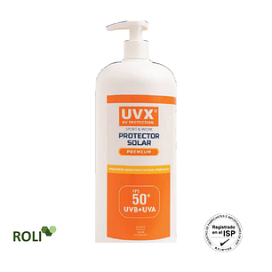 Crema Protección Solar UVX 1.000 ml Premium