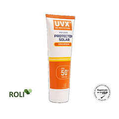 Crema Protección Solar UVX 120 grs. Premium