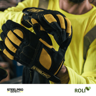GUANTE ANTIVIBRACION STEELPRO PORON