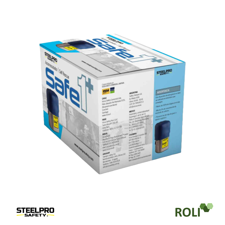 AUTORESCATADOR STEELPRO SAFE 1+ 3
