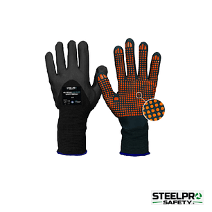 GUANTE MULTIFLEX RECYCLED NITRILE DOTS