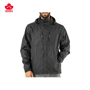 PARKA DESMONTABLE HOMBRE QUEBEC OTTAWA 3 EN 1 - NEGRA