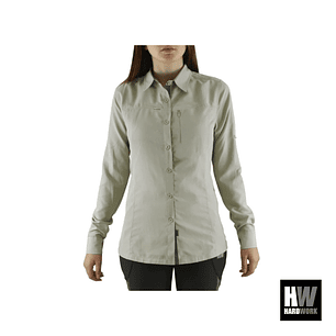 CAMISA HW ARIZONA REGULAR MUJER BEIGE