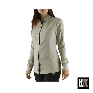 CAMISA HW ARIZONA REGULAR MUJER BEIGE