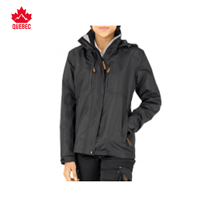 PARKA DESMONTABLE MUJER QUEBEC OTTAWA 3 EN 1 - NEGRA