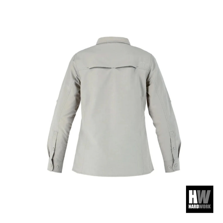 CAMISA DUCK DRY HW MUJER BEIGE 2