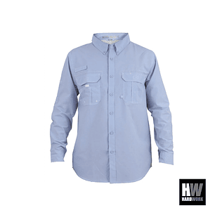 CAMISA DUCK DRY HW HOMBRE CELESTE