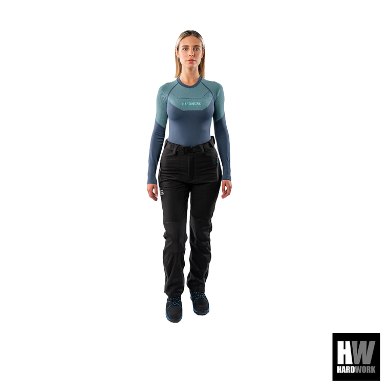 CAMISETA PRIMERA CAPA MUJER HW ECOOPER BLUE 3