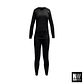 CONJUNTO INTERIOR POLIESTER HW COOLDRY MUJER NEGRO - Miniatura 1