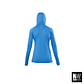 POLERA DRY FIT HW SPX C/ GORRO MANGA LARGA MUJER ELECTRIC BLUE - Miniatura 2