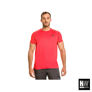 POLERA DRY FIT HW SPX MANGA CORTA HOMBRE ORANGE