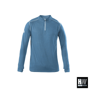 POLERA DRY FIT HW SPX MANGA LARGA HOMBRE DEEP BLUE