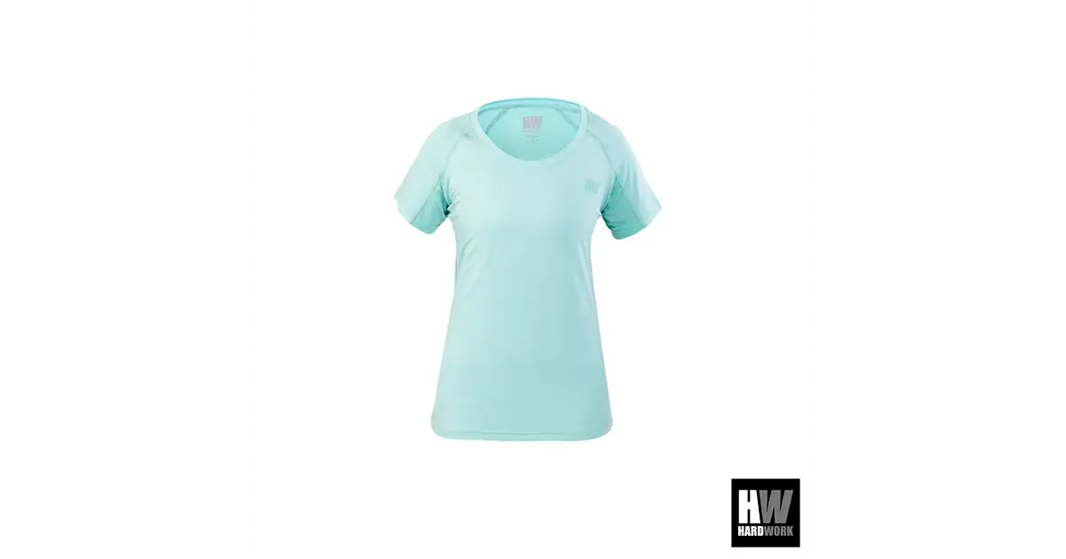 Polera Dry Fit Hw Spx Manga Corta Mujer Carbon Grey
