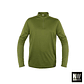 POLERA MANGA LARGA QUEBEC HALF-ZIP HOMBRE VERDE OLIVA - Miniatura 1