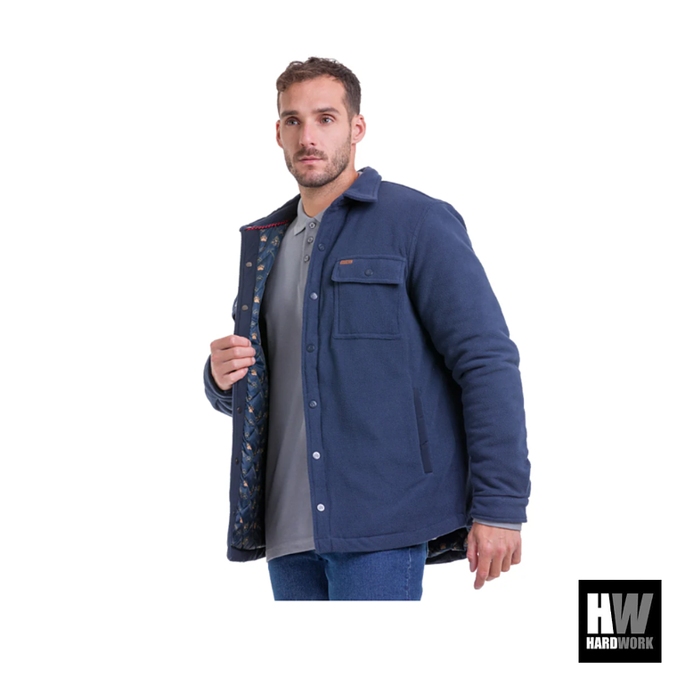 CHAQUETA POLAR QUEBEC GRIZZLY AZUL 4