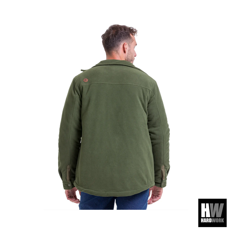 CHAQUETA POLAR QUEBEC GRIZZLY VERDE OLIVA 4